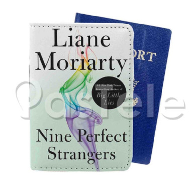Nine Perfect Strangers Custom Personalized PU Leather Passport Travel Baggage Cover