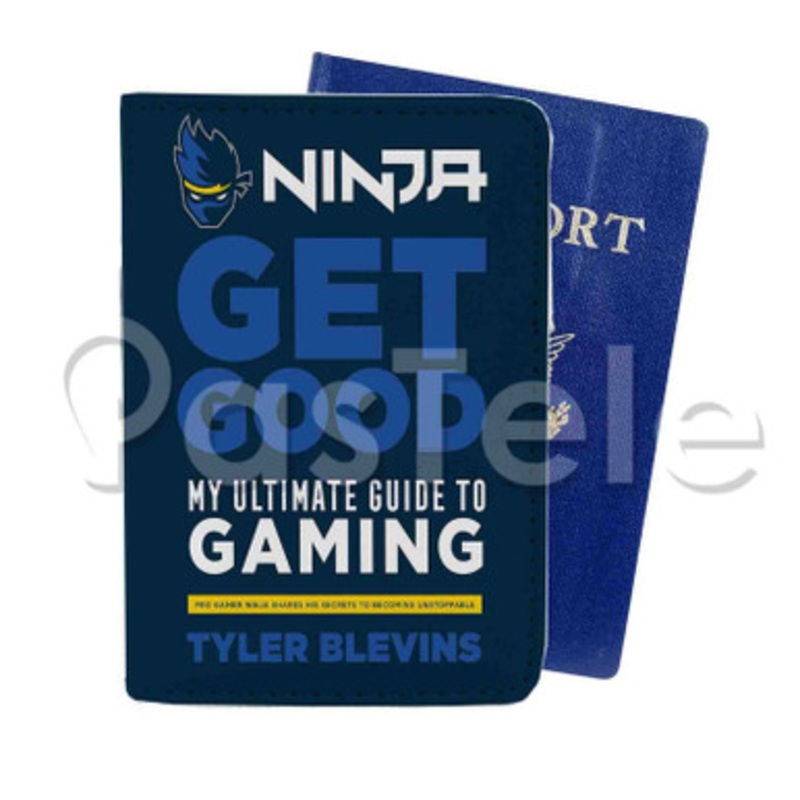 Ninja Get Good My Ultimate Guide to Gaming Custom Personalized PU Leather Passport Travel Baggage Cover