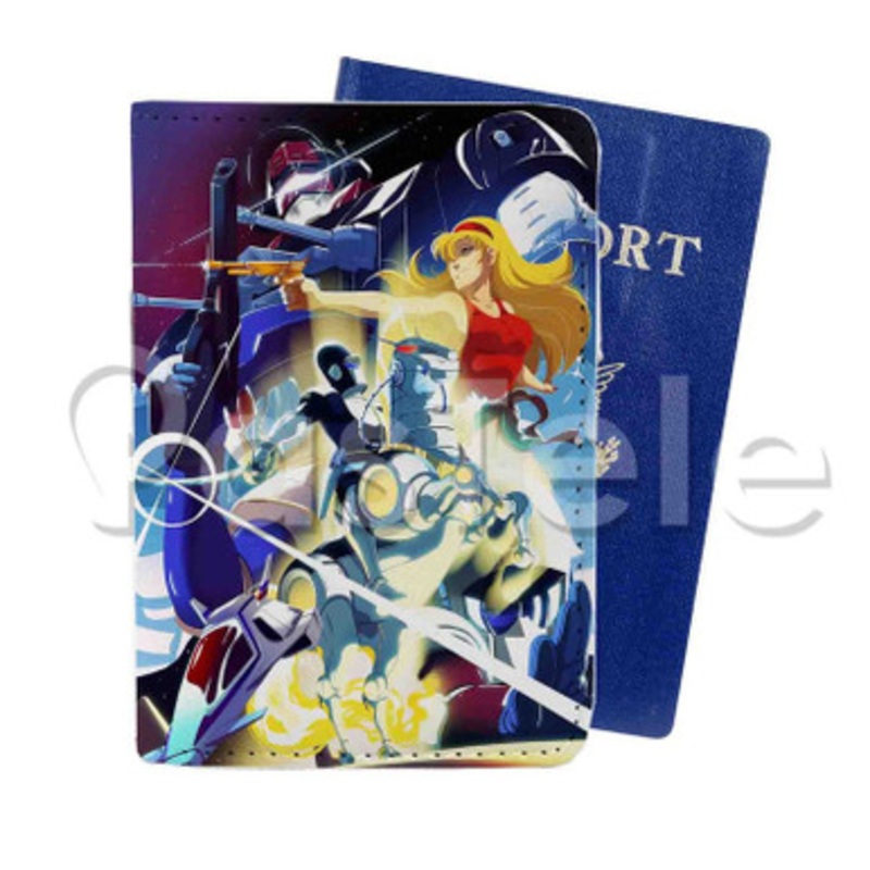Saber Rider and the Star Sheriffs Custom Personalized PU Leather Passport Travel Baggage Cover