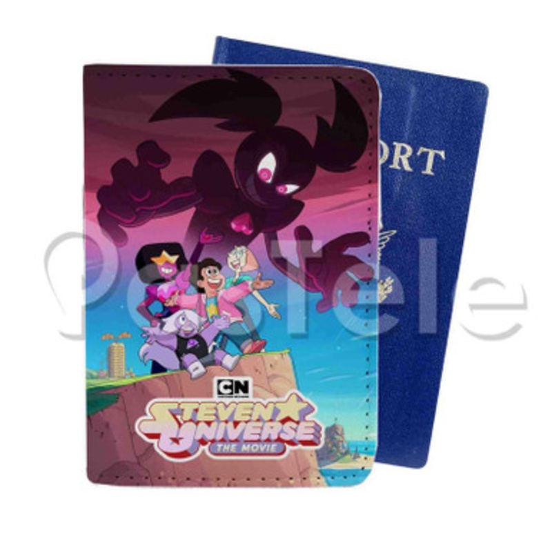Steven Universe The Movie Custom Personalized PU Leather Passport Travel Baggage Cover