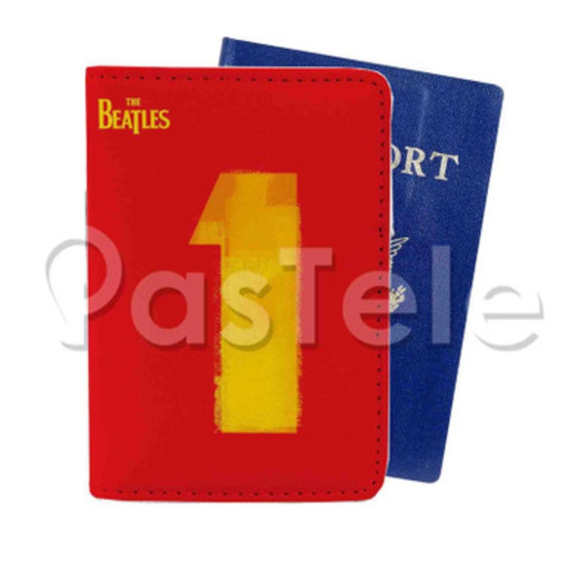 The Beatles 1 Custom Personalized PU Leather Passport Travel Baggage Cover