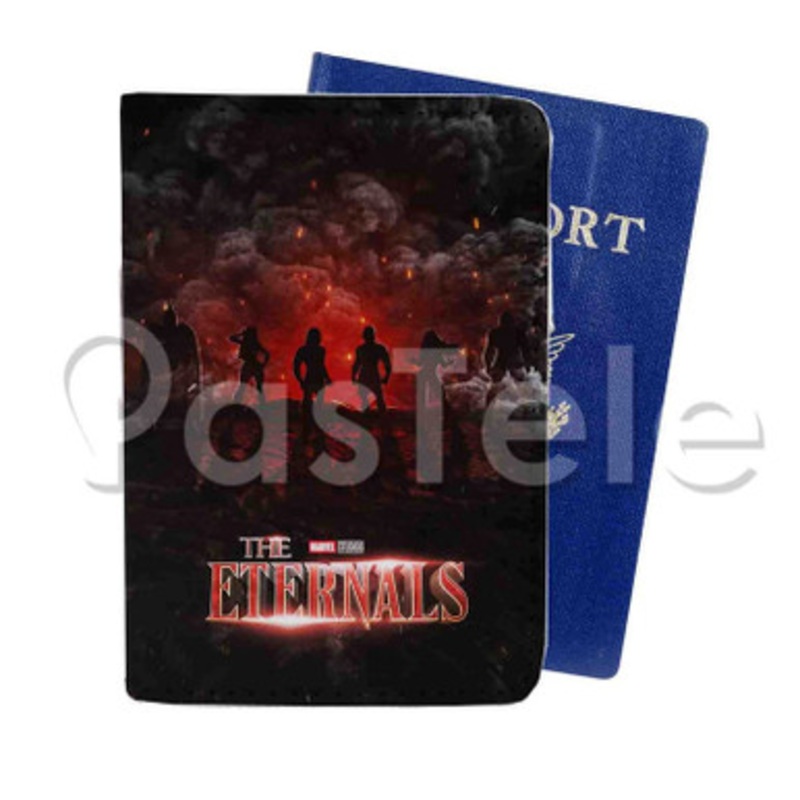 The Eternals Custom Personalized PU Leather Passport Travel Baggage Cover