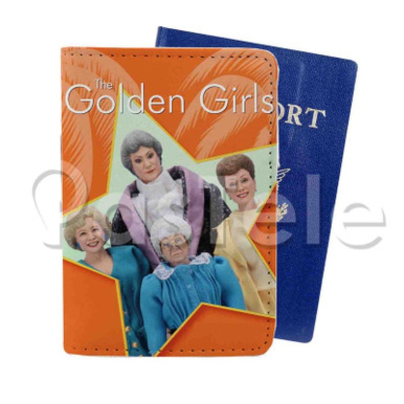 The Golden Girls Custom Personalized PU Leather Passport Travel Baggage Cover