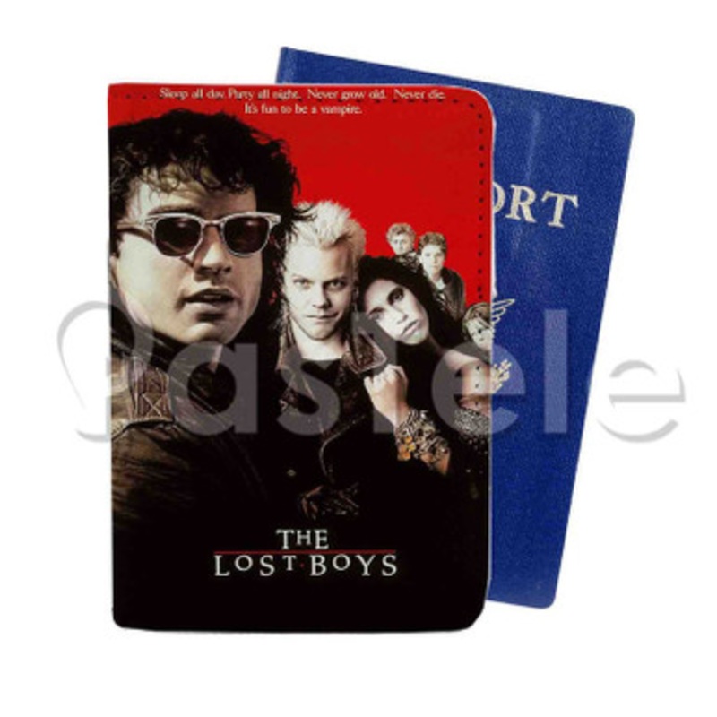 The Lost Boys Custom Personalized PU Leather Passport Travel Baggage Cover