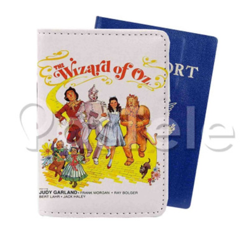 The Wizard of Oz Custom Personalized PU Leather Passport Travel Baggage Cover