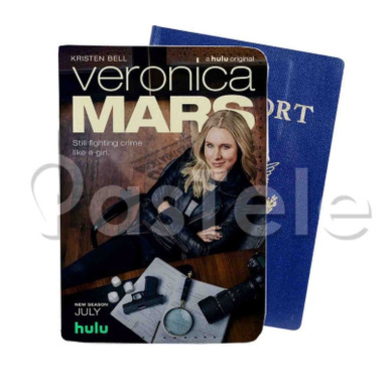 Veronica Mars Custom Personalized PU Leather Passport Travel Baggage Cover