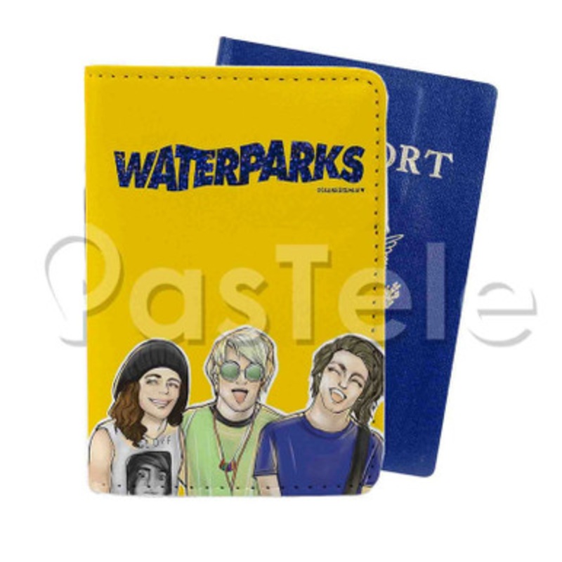 Waterparks Band Custom Personalized PU Leather Passport Travel Baggage Cover