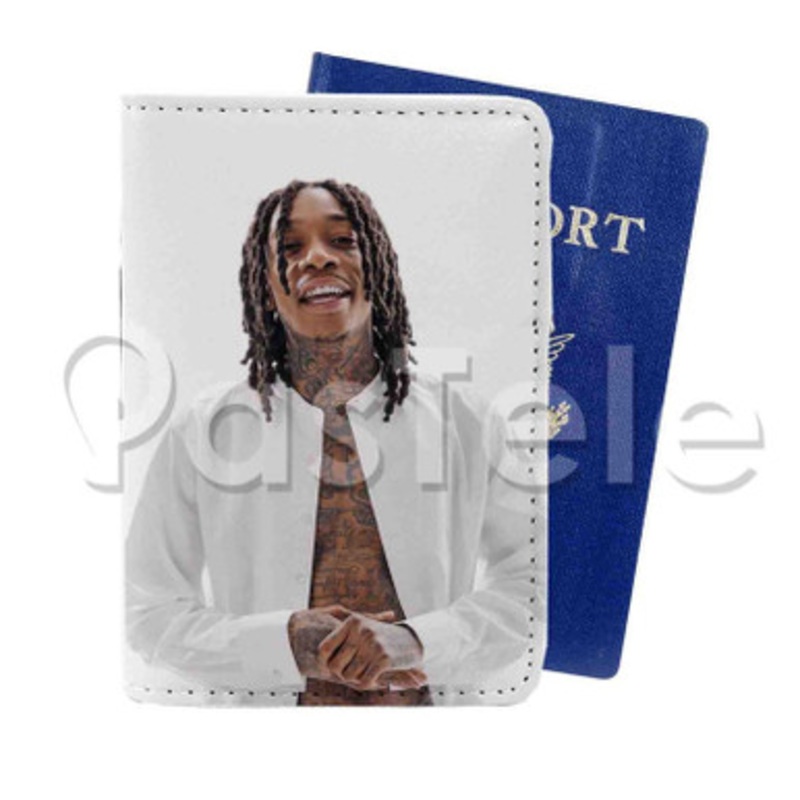 Wiz Khalifa Custom Personalized PU Leather Passport Travel Baggage Cover