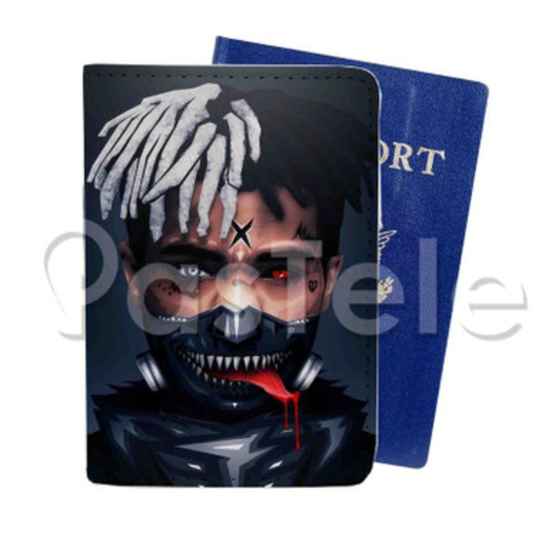 XXXTentacion Custom Personalized PU Leather Passport Travel Baggage Cover