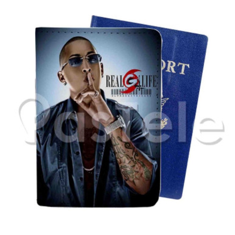 engo Flow Custom Personalized PU Leather Passport Travel Baggage Cover