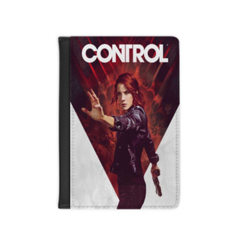 Pastele Control Leather Custom Passport Cover Accessory Gift for Traveler Card Holder and Credit Card ID Holder