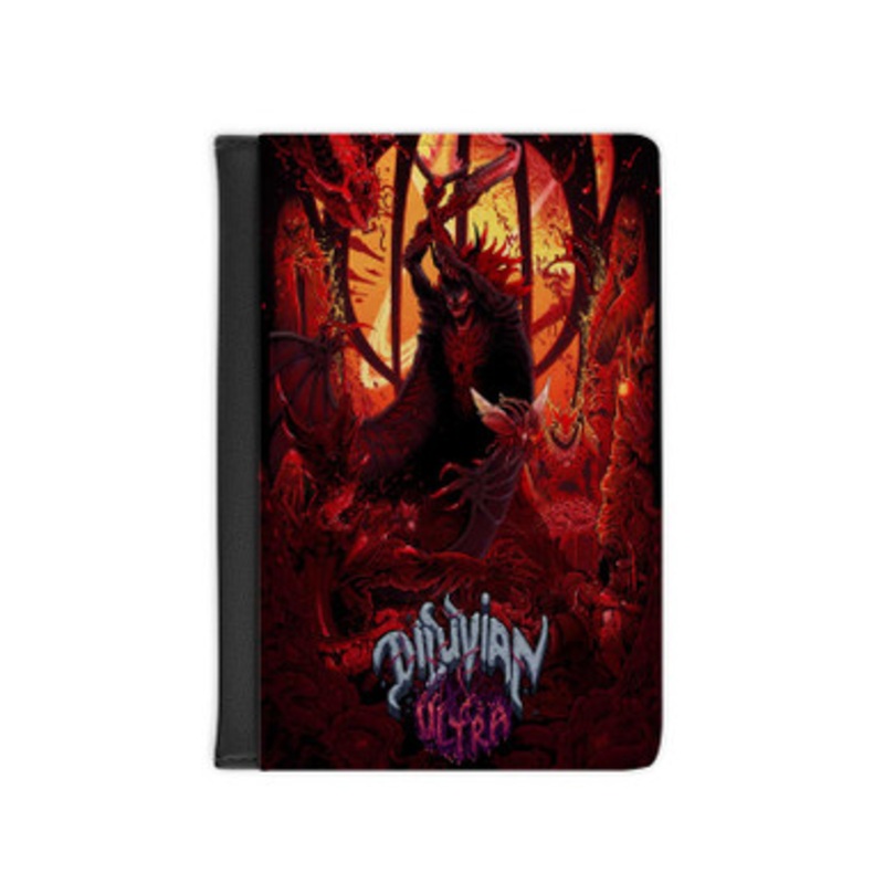 Pastele Diluvian Ultra Leather Custom Passport Cover Accessory Gift for Traveler Card Holder and Credit Card ID Holder