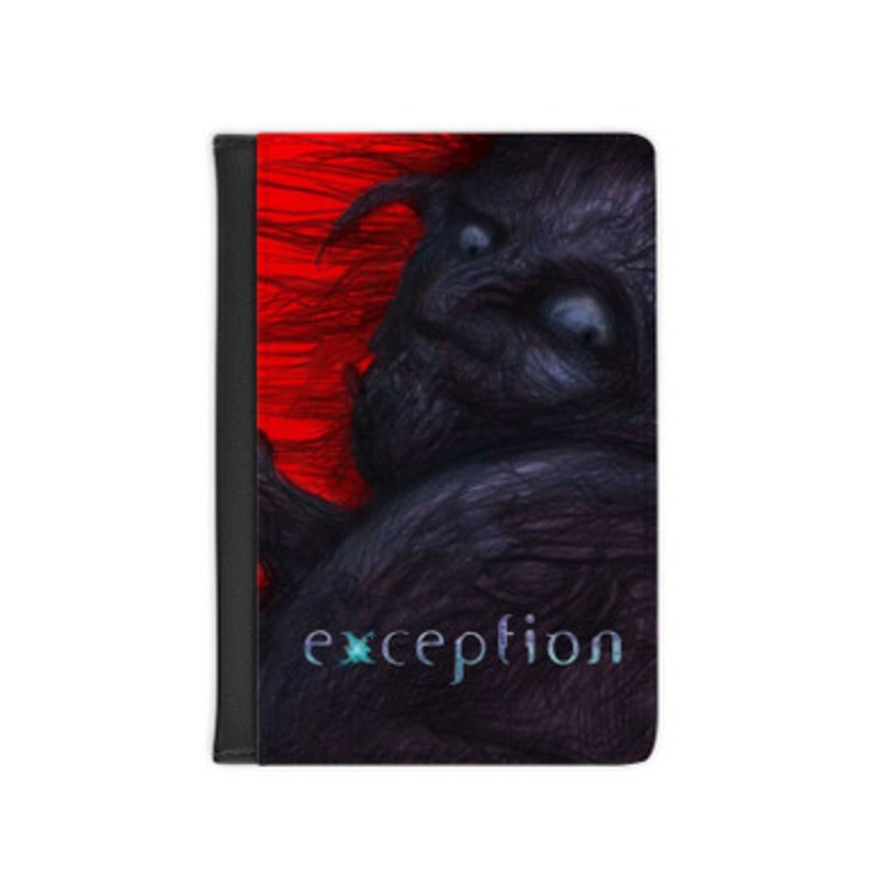 Pastele Exception Leather Custom Passport Cover Accessory Gift for Traveler Card Holder and Credit Card ID Holder