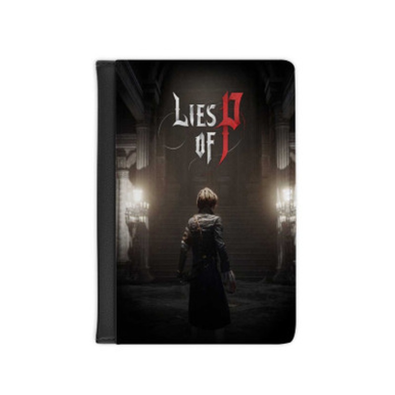 Pastele Lies of P Leather Custom Passport Cover Accessory Gift for Traveler Card Holder and Credit Card ID Holder