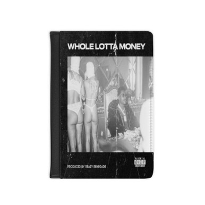 Pastele AB Whole Lotta Money Leather Custom Passport Cover Accessory Gift for Traveler Card Holder and Credit Card ID Holder