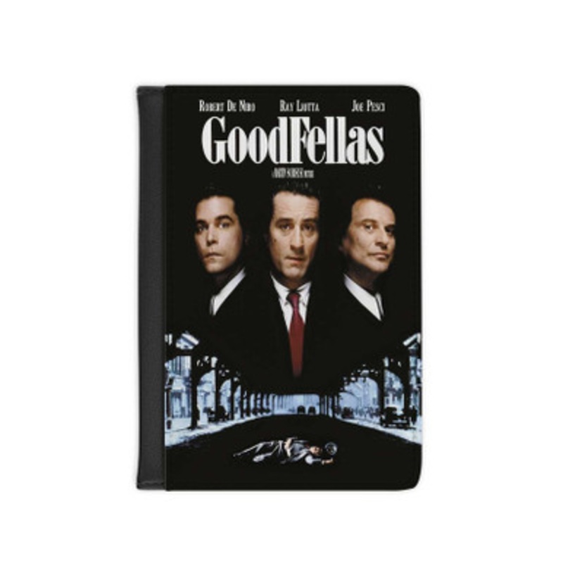Pastele Goodfellas 1990 Leather Custom Passport Cover Accessory Gift for Traveler Card Holder and Credit Card ID Holder