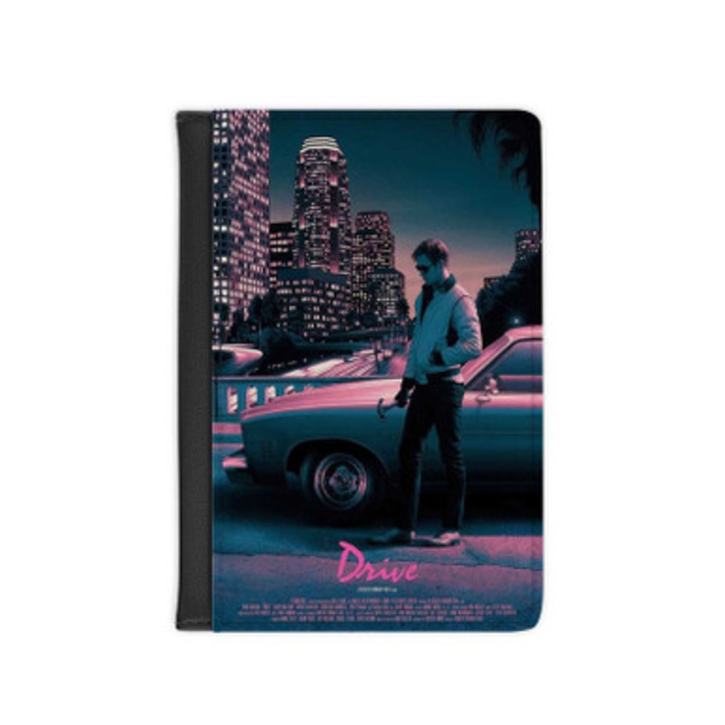 Pastele Drive Movie Ryan Gosling Leather Custom Passport Cover Accessory Gift for Traveler Card Holder and Credit Card ID Holder