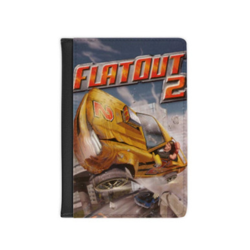 Pastele Flatout 2 Leather Custom Passport Cover Accessory Gift for Traveler Card Holder and Credit Card ID Holder
