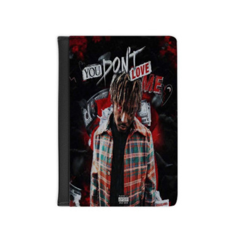 Pastele Juice WRLD You Don t Love Me Leather Custom Passport Cover Accessory Gift for Traveler Card Holder and Credit Card ID Holder