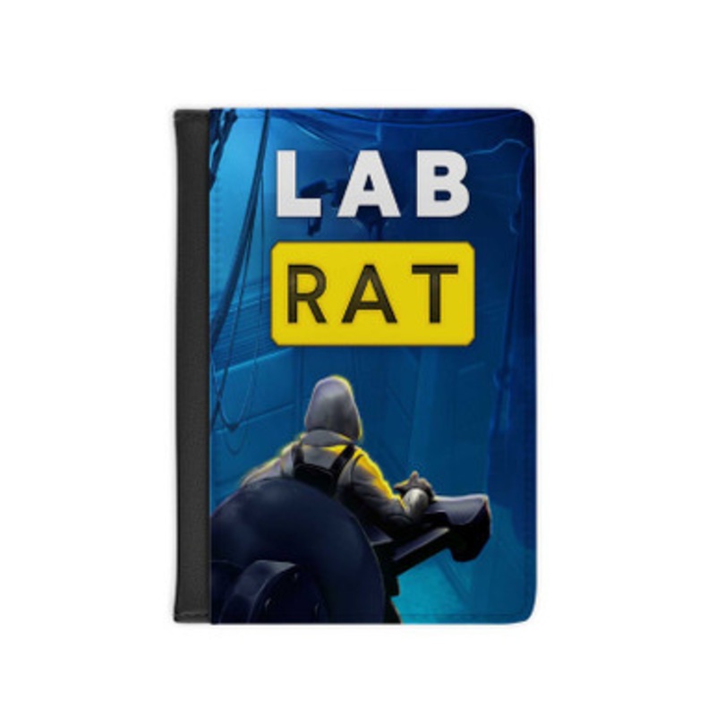 Pastele Lab Rat Leather Custom Passport Cover Accessory Gift for Traveler Card Holder and Credit Card ID Holder