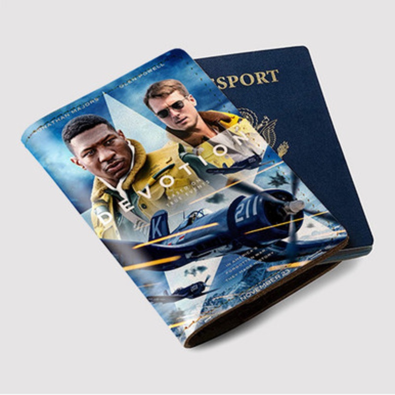 Pastele Devotion Custom Passport Wallet Case With Credit Card Holder Awesome Personalized PU Leather Travel Trip Vacation Baggage Cover