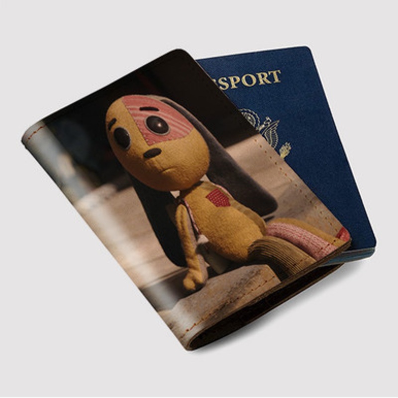 Pastele Lost Ollie Custom Passport Wallet Case With Credit Card Holder Awesome Personalized PU Leather Travel Trip Vacation Baggage Cover