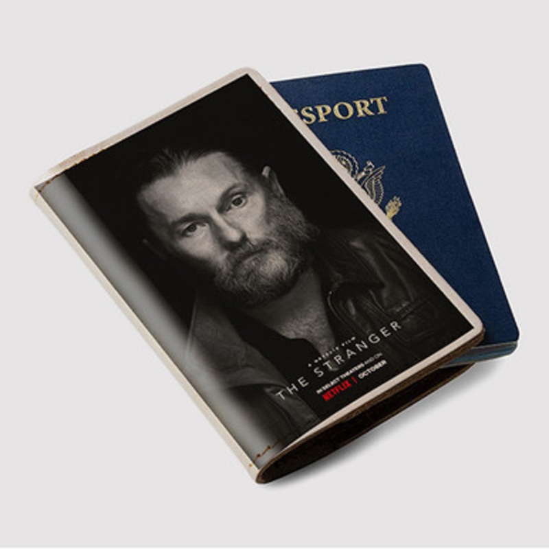 Pastele The Stranger jpeg Custom Passport Wallet Case With Credit Card Holder Awesome Personalized PU Leather Travel Trip Vacation Baggage Cover