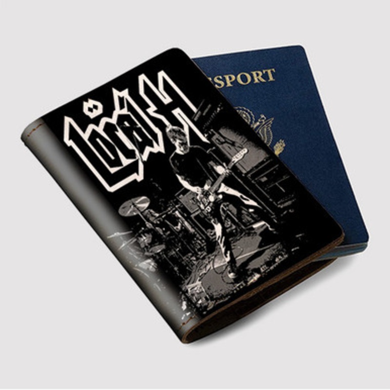 Pastele Local H Good Custom Passport Wallet Case With Credit Card Holder Awesome Personalized PU Leather Travel Trip Vacation Baggage Cover