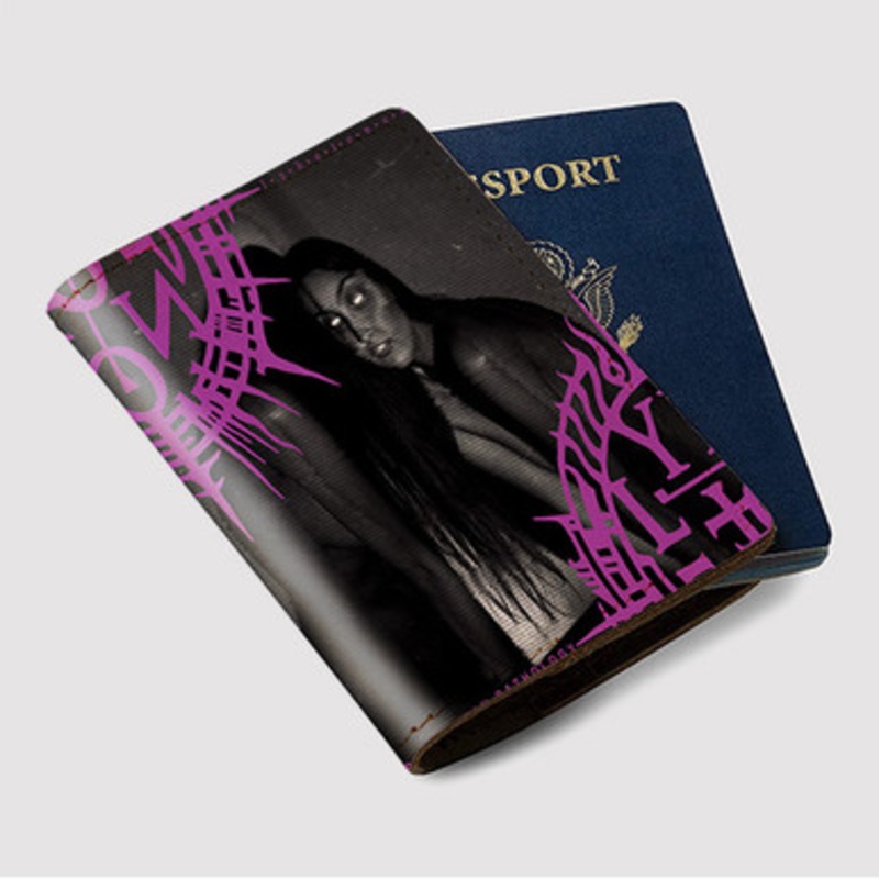 Pastele Lykotonon Promethean Pathology Custom Passport Wallet Case With Credit Card Holder Awesome Personalized PU Leather Travel Trip Vacation Baggage Cover