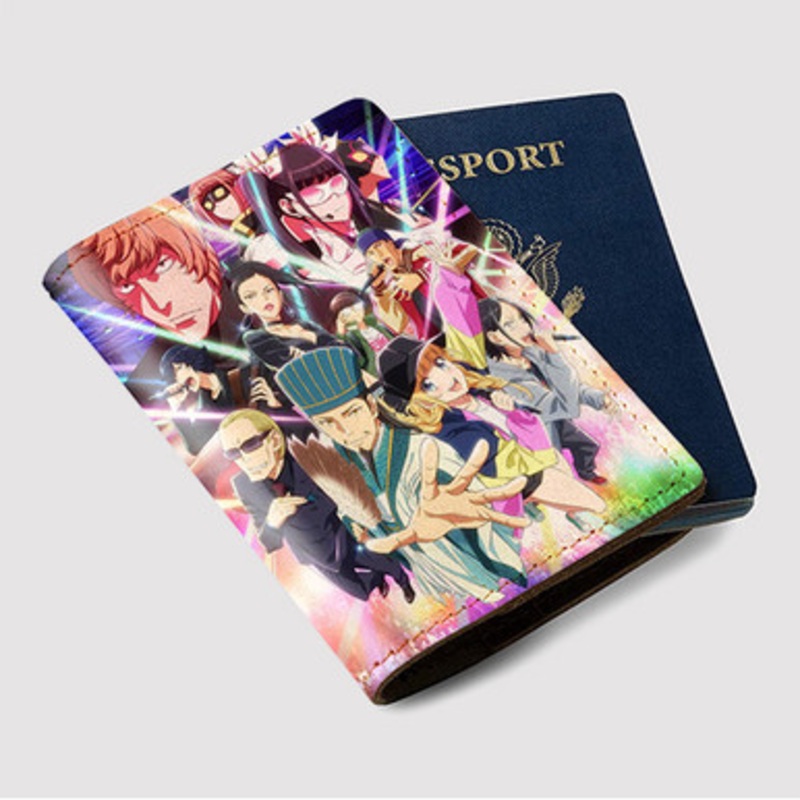 Pastele Ya Boy Kongming jpeg Custom Passport Wallet Case With Credit Card Holder Awesome Personalized PU Leather Travel Trip Vacation Baggage Cover