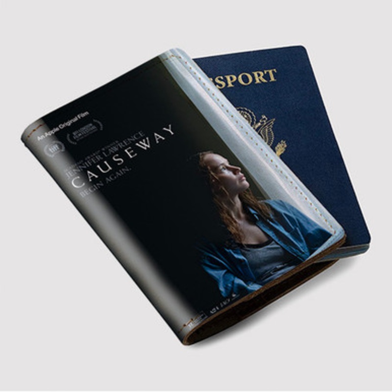 Pastele Causeway Custom Passport Wallet Case With Credit Card Holder Awesome Personalized PU Leather Travel Trip Vacation Baggage Cover