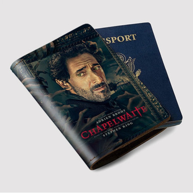 Pastele Chapelwaite Custom Passport Wallet Case With Credit Card Holder Awesome Personalized PU Leather Travel Trip Vacation Baggage Cover