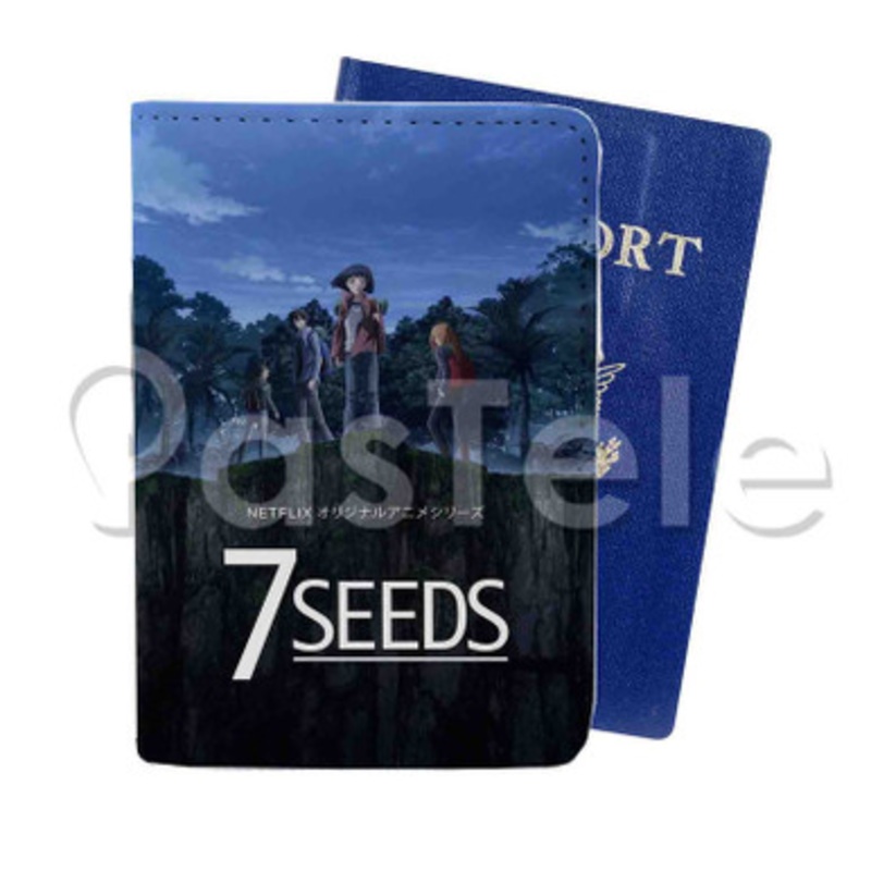 7 Seeds Custom PU Leather Passport Travel Baggage Tag Cover