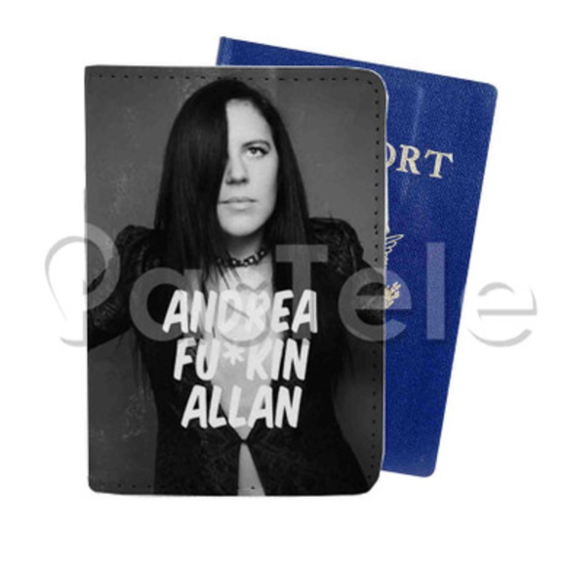 Andrea Allan Custom PU Leather Passport Travel Baggage Tag Cover