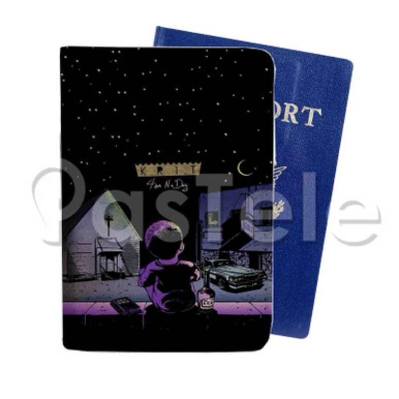 Big KRIT Custom PU Leather Passport Travel Baggage Tag Cover