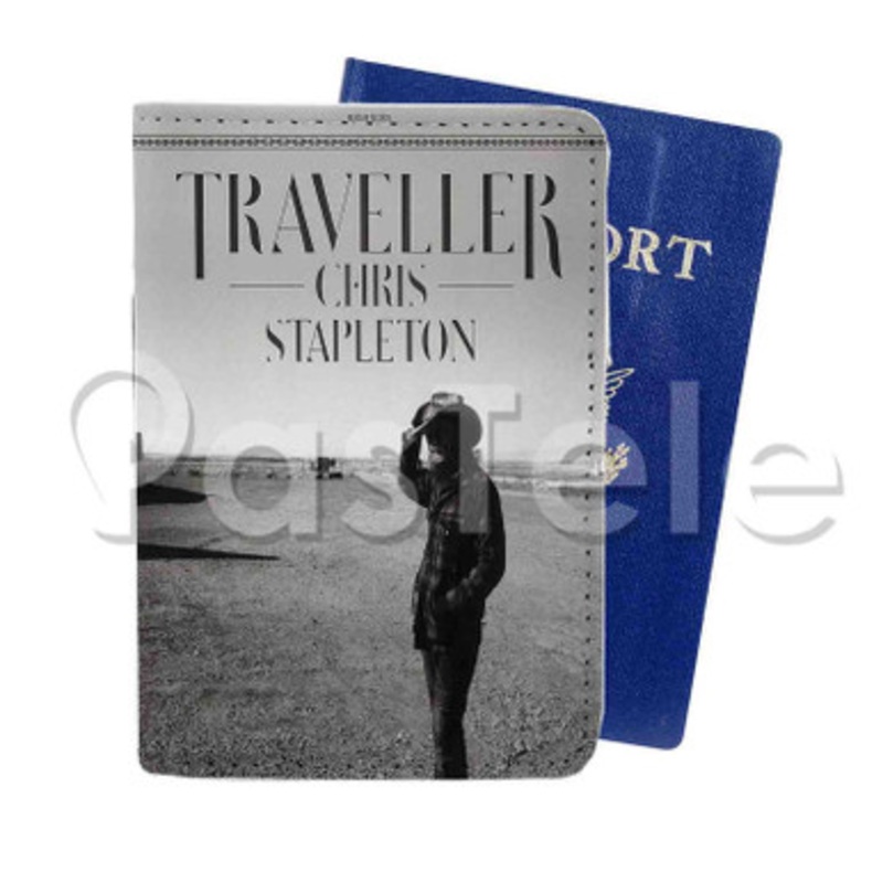 Chris Stapleton Traveller Custom PU Leather Passport Travel Baggage Tag Cover