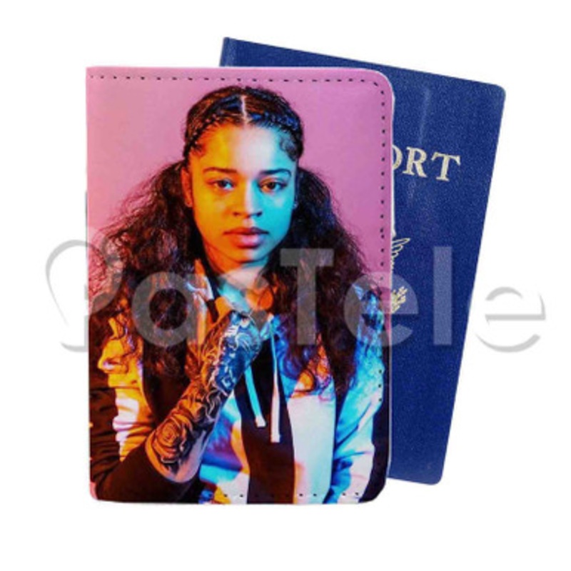 Ella Mai Custom PU Leather Passport Travel Baggage Tag Cover