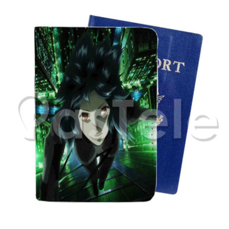 Ghost in the Shell Stand Alone Complex Custom PU Leather Passport Travel Baggage Tag Cover