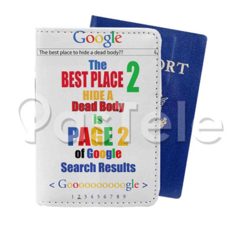 google creative Custom PU Leather Passport Travel Baggage Tag Cover