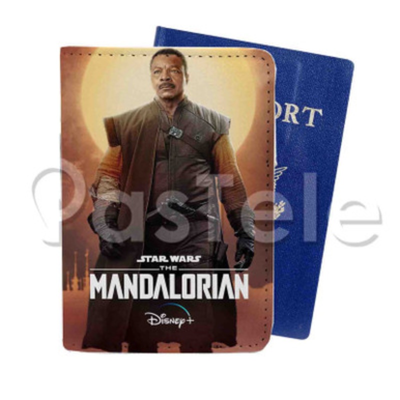 Greef Karga Star Wars The Mandalorian Custom PU Leather Passport Travel Baggage Tag Cover