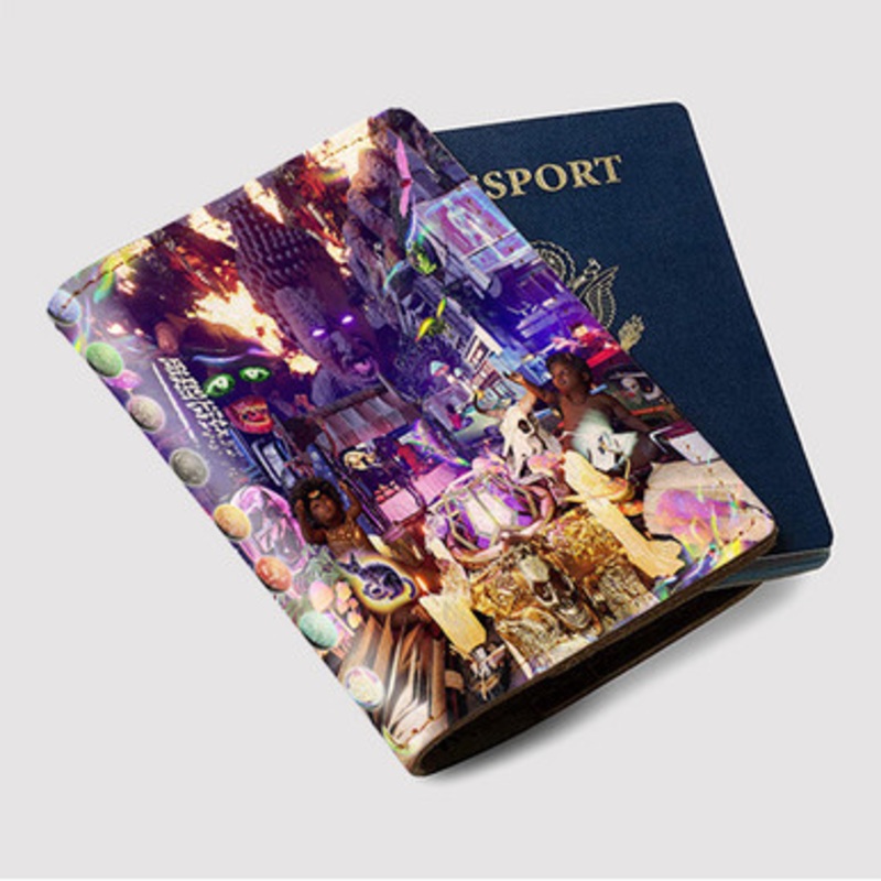 Pastele ilk Money I Don t Give a Fuck About This Rap Shit Imma Just Drop Until I Don t Feel Like It Anymore Custom Passport Wallet Case With Credit Card Holder Awesome Personalized PU Leather Travel Trip Vacation Baggage Cover
