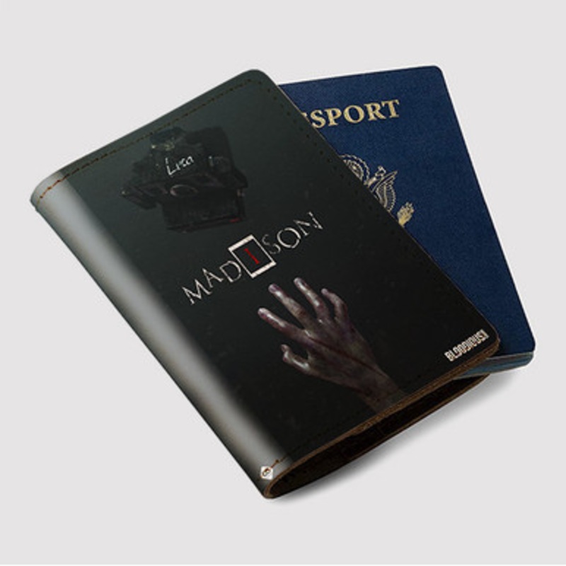 Pastele MADi SON Custom Passport Wallet Case With Credit Card Holder Awesome Personalized PU Leather Travel Trip Vacation Baggage Cover