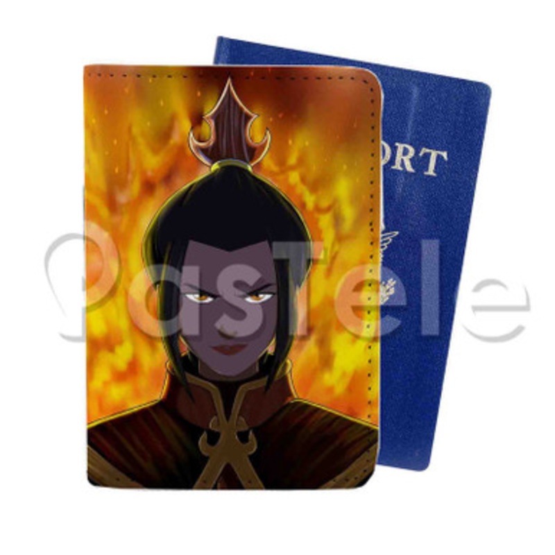 Azula Avatar Custom PU Leather Passport Travel Baggage Tag Cover