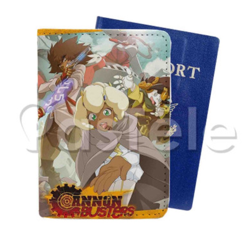 Cannon Busters 2 Custom PU Leather Passport Travel Baggage Tag Cover