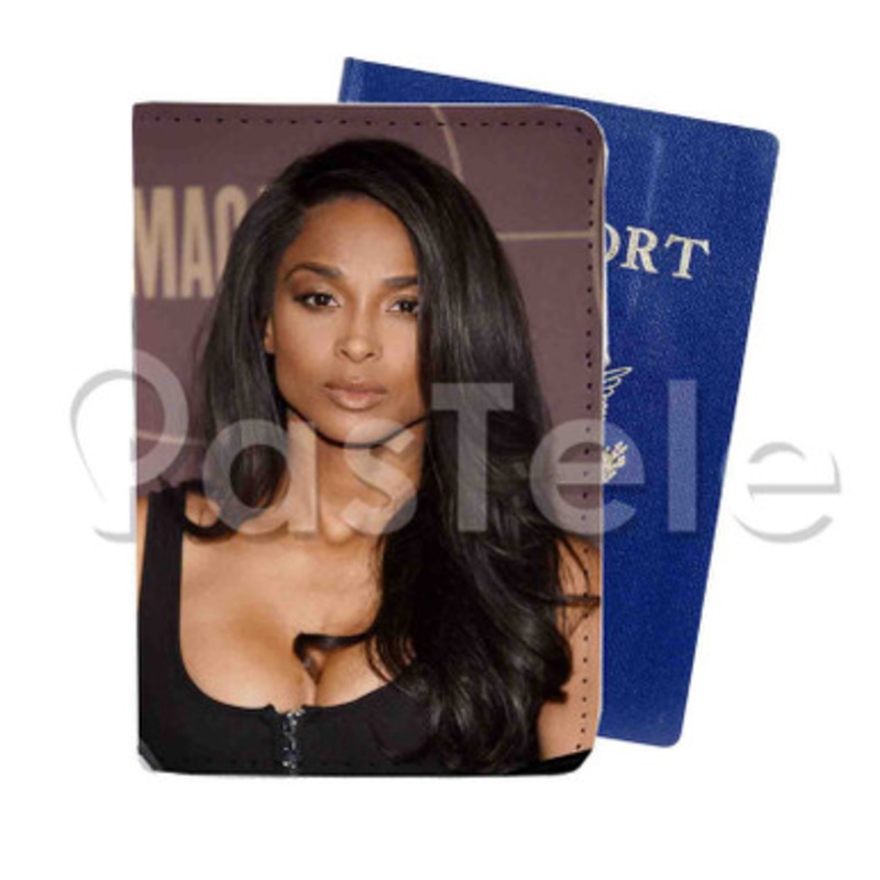 Ciara Custom PU Leather Passport Travel Baggage Tag Cover
