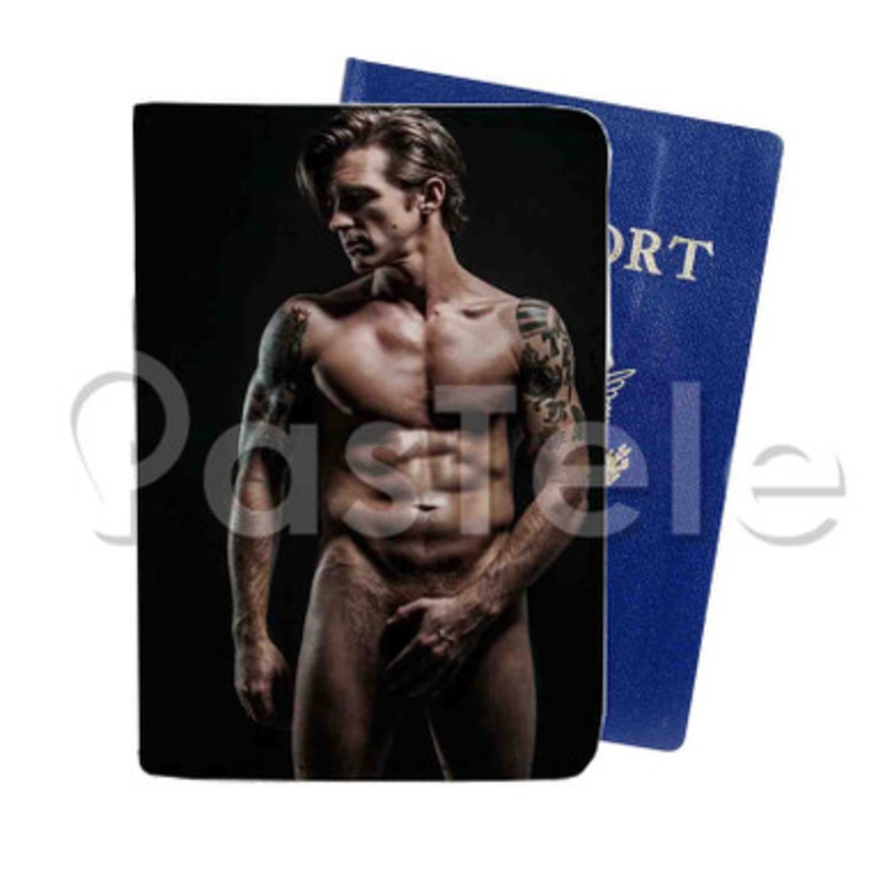 Drake Bell Custom PU Leather Passport Travel Baggage Tag Cover