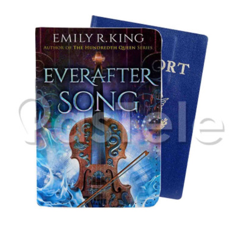 Everafter Song Custom PU Leather Passport Travel Baggage Tag Cover