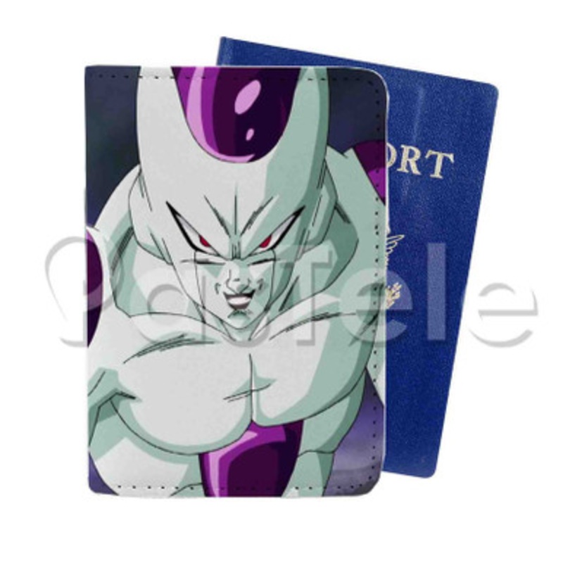 frieza dragon ball z Custom PU Leather Passport Travel Baggage Tag Cover