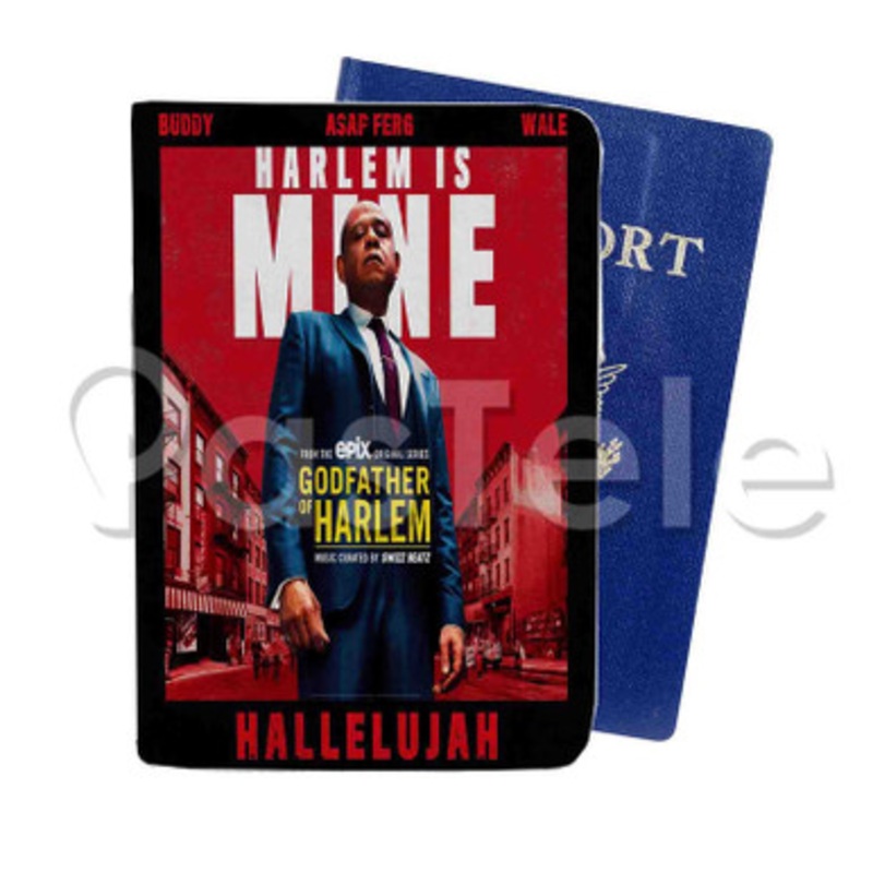 Hallelujah Wale Feat A AP Ferg Buddy Custom PU Leather Passport Travel Baggage Tag Cover