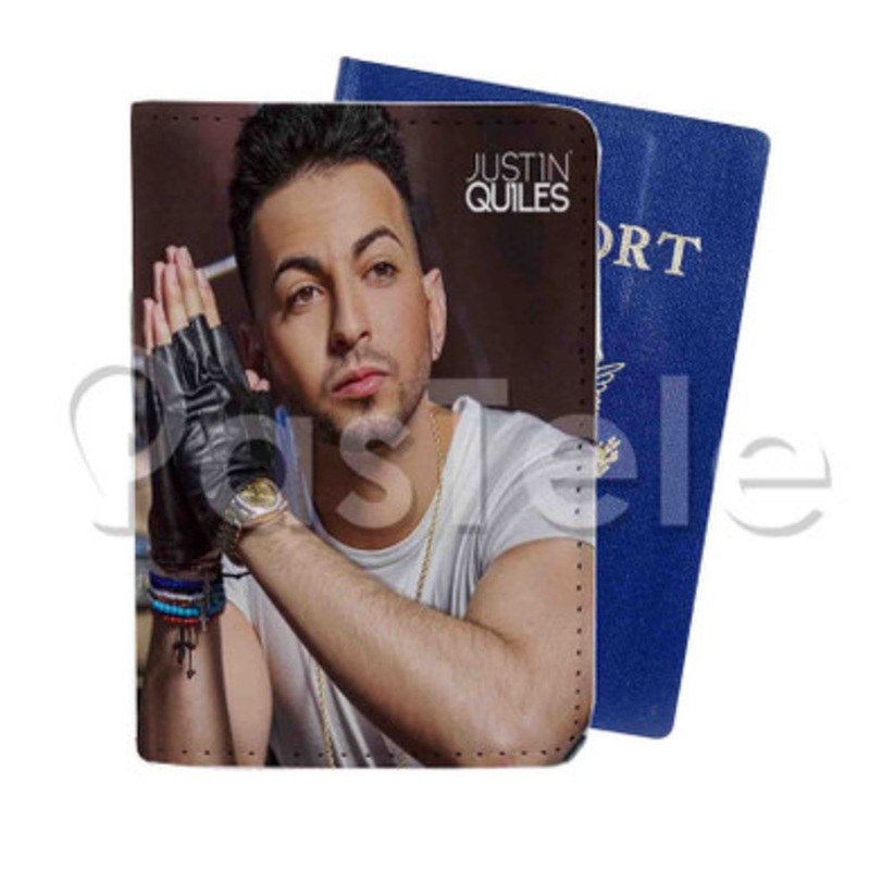 J Quiles Custom PU Leather Passport Travel Baggage Tag Cover